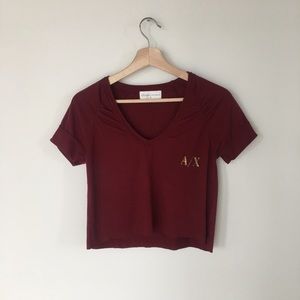 Armani Exchange Crop